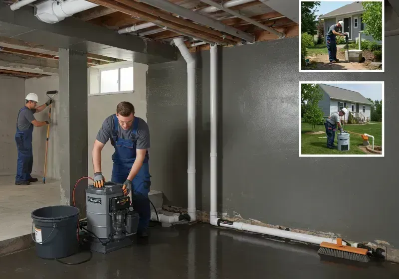 Basement Waterproofing and Flood Prevention process in Jefferson, MD